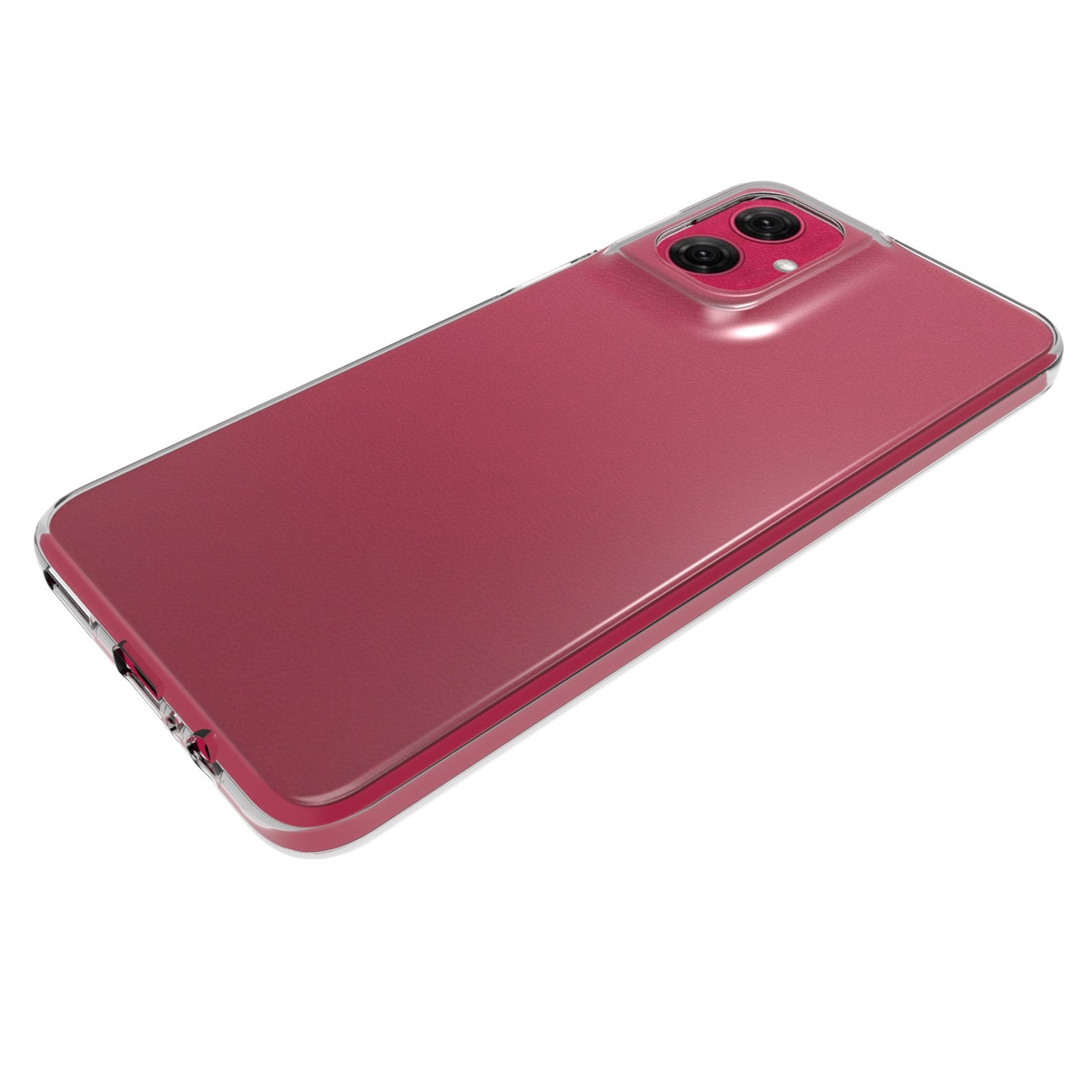 EIDERWOOD Motorola Moto G55 5G - Klar Blød Plast Cover