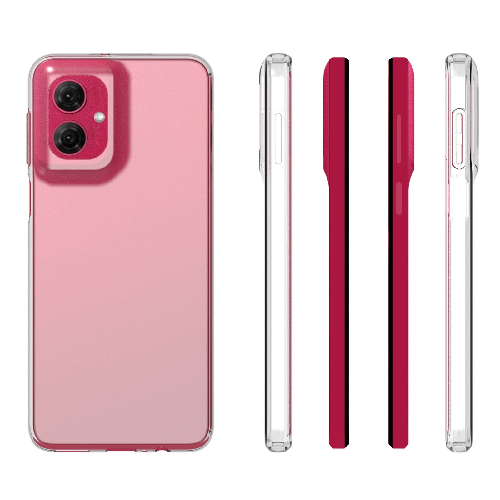 EIDERWOOD Motorola Moto G55 5G - Klar Blød Plast Cover