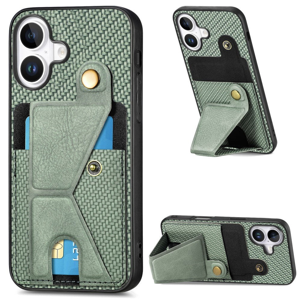 EIDERWOOD iPhone 16 Plus K-Formet Hybrid Cover - Grøn