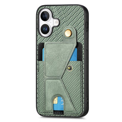 EIDERWOOD iPhone 16 Plus K-Formet Hybrid Cover - Grøn