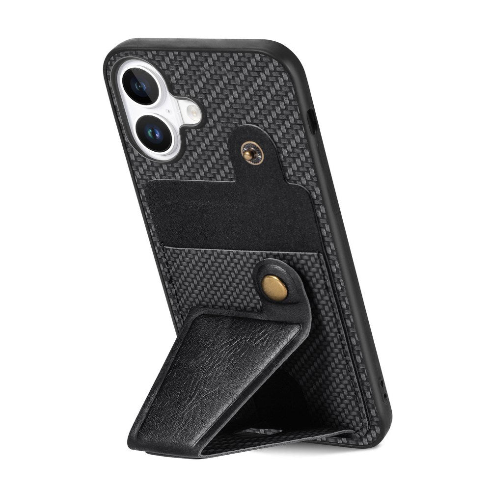 EIDERWOOD iPhone 16 Plus K-Formet Hybrid Cover - Sort