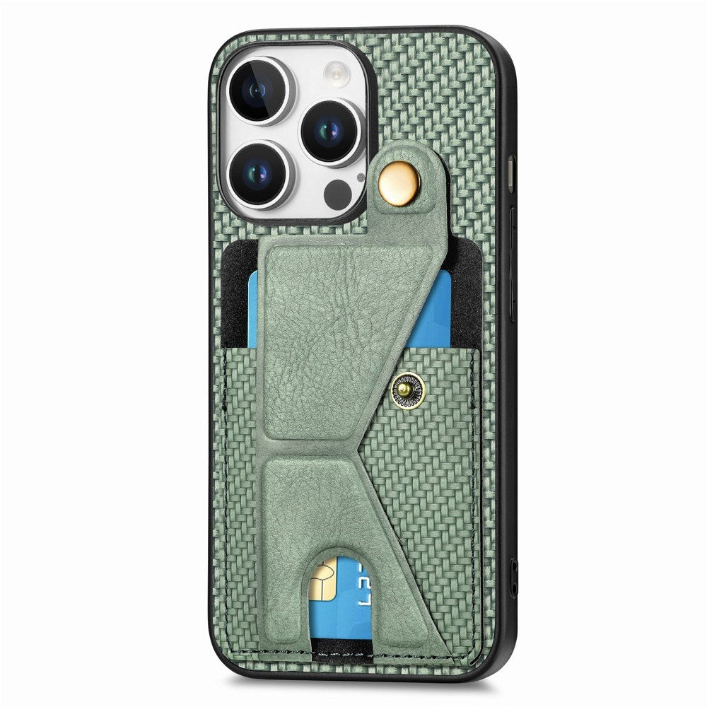 EIDERWOOD iPhone 16 Pro K-Formet Hybrid Cover - Grøn