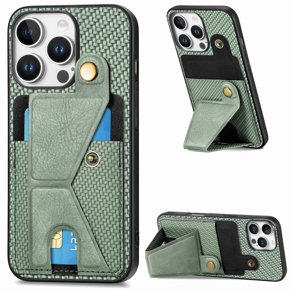 EIDERWOOD iPhone 16 Pro Max K-Formet Hybrid Cover - Grøn