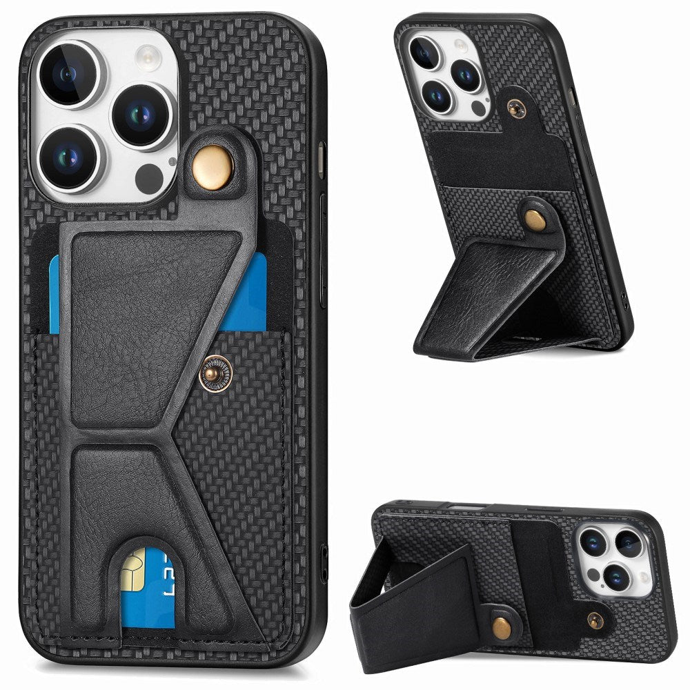 EIDERWOOD iPhone 16 Pro Max K-Formet Hybrid Cover - Sort
