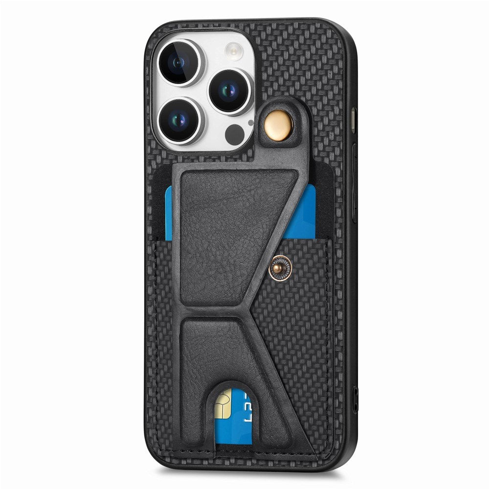 EIDERWOOD iPhone 16 Pro Max K-Formet Hybrid Cover - Sort