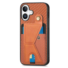 EIDERWOOD iPhone 16 K-Formet Hybrid Cover - Orange