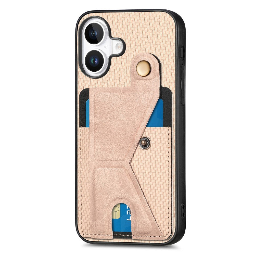 EIDERWOOD iPhone 16 K-Formet Hybrid Cover - Rose Gold