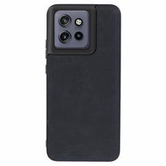 EIDERWOOD Motorola Edge 50 Neo Kunstlæder Bagside Cover - Sort