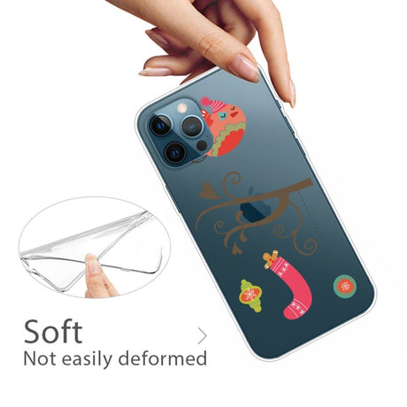EIDERWOOD iPhone 16 Pro Max Fleksibelt Plast Julecover - Merry Christmas - Julestemning