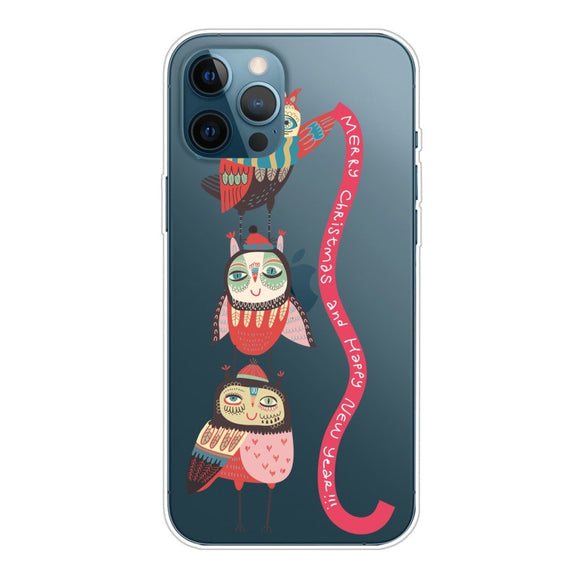 EIDERWOOD iPhone 16 Pro Max Fleksibelt Plast Julecover - Merry Christmas - Juleugler