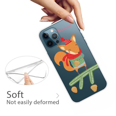 EIDERWOOD iPhone 16 Pro Max Fleksibelt Plast Julecover - Merry Christmas - Juleræv