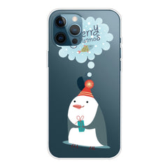 EIDERWOOD iPhone 16 Pro Max Fleksibelt Plast Julecover - Merry Christmas - Pingvin