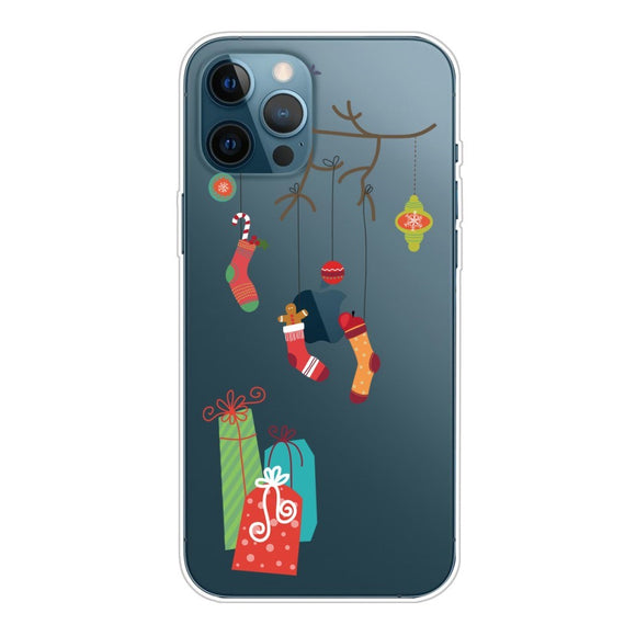 EIDERWOOD iPhone 16 Pro Max Fleksibelt Plast Julecover - Merry Christmas - Julesokker & Julegaver