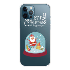 EIDERWOOD iPhone 16 Pro Max Fleksibelt Plast Julecover - Merry Christmas - Snekugle m. Julemand