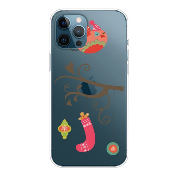 EIDERWOOD iPhone 16 Pro Fleksibelt Plastik Jule Cover -  Julestemning