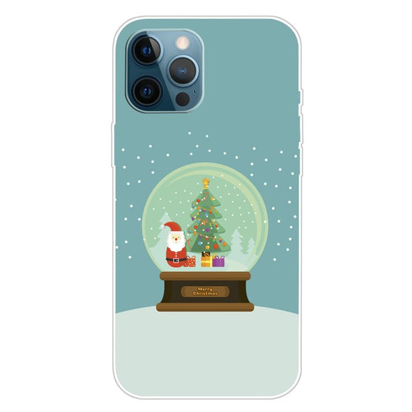 EIDERWOOD iPhone 16 Pro Fleksibelt Plast Julecover - Merry Christmas - Julekugle
