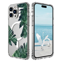 EIDERWOOD iPhone 16 Pro Hybrid Plastik Cover - MagSafe Kompatibel - Jungle Blade