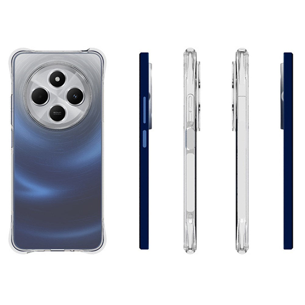EIDERWOOD Xiaomi Redmi 14C Fleksibel Plastik Bagside Cover - Gennemsigtig