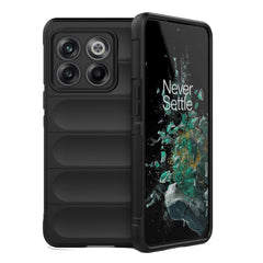 OnePlus 10T Fleksibelt Plastik Cover - Sort