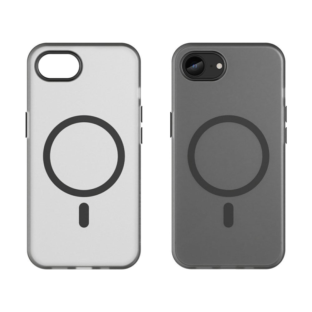 EIDERWOOD iPhone 17e / 16e Magsafe-Kompatibel Bagside Cover i Fleksibelt Plast - Sort