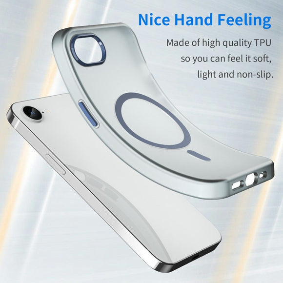 EIDERWOOD iPhone 17e / 16e Magsafe-Kompatibel Bagside Cover i Fleksibelt Plast