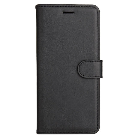 Motorola Edge 50 Wallet Flip Cover i læder m. Pung - Sort