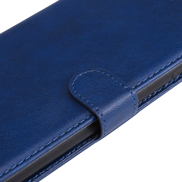 Motorola Edge 50 Wallet Flip Cover i læder m. Pung - Blå