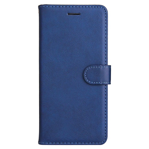 Motorola Edge 50 Wallet Flip Cover i læder m. Pung - Blå