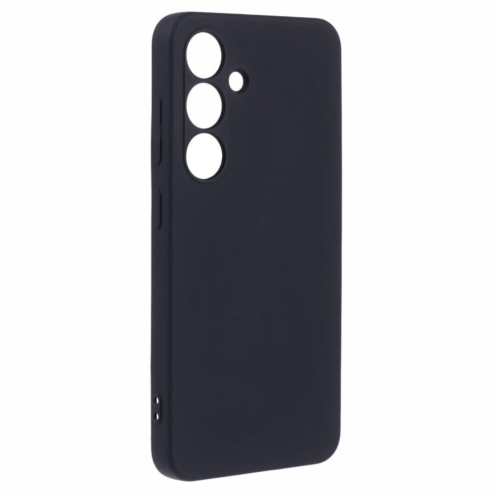Samsung Galaxy A16 Cover – Blød Plast med Ekstra Ridsebeskyttelse - Sort