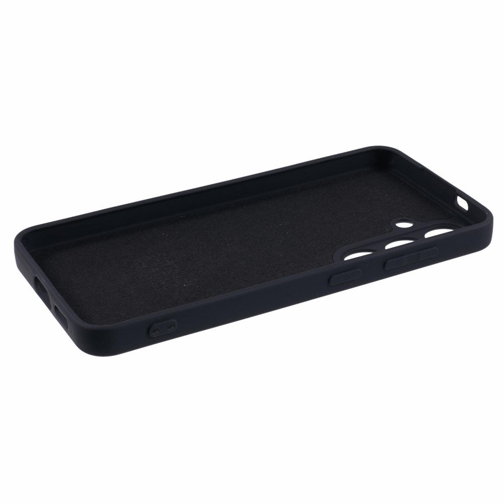 Samsung Galaxy A16 Cover – Blød Plast med Ekstra Ridsebeskyttelse - Sort