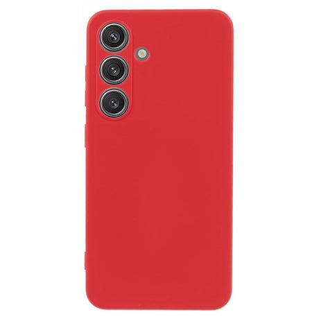 Samsung Galaxy A16 Cover – Blød Plast med Ekstra Ridsebeskyttelse - Rød