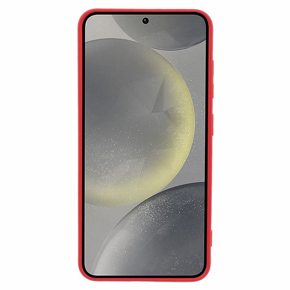 Samsung Galaxy A16 Cover – Blød Plast med Ekstra Ridsebeskyttelse - Rød