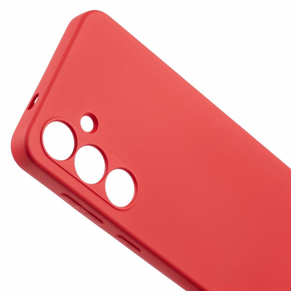 Samsung Galaxy A16 Cover – Blød Plast med Ekstra Ridsebeskyttelse - Rød