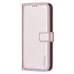 Realme Note 60 / 60x (4G) / C63 (4G) / C61 (4G) Kunstlæder Cover m. Ståfunktion & Kortholder - Rose Gold