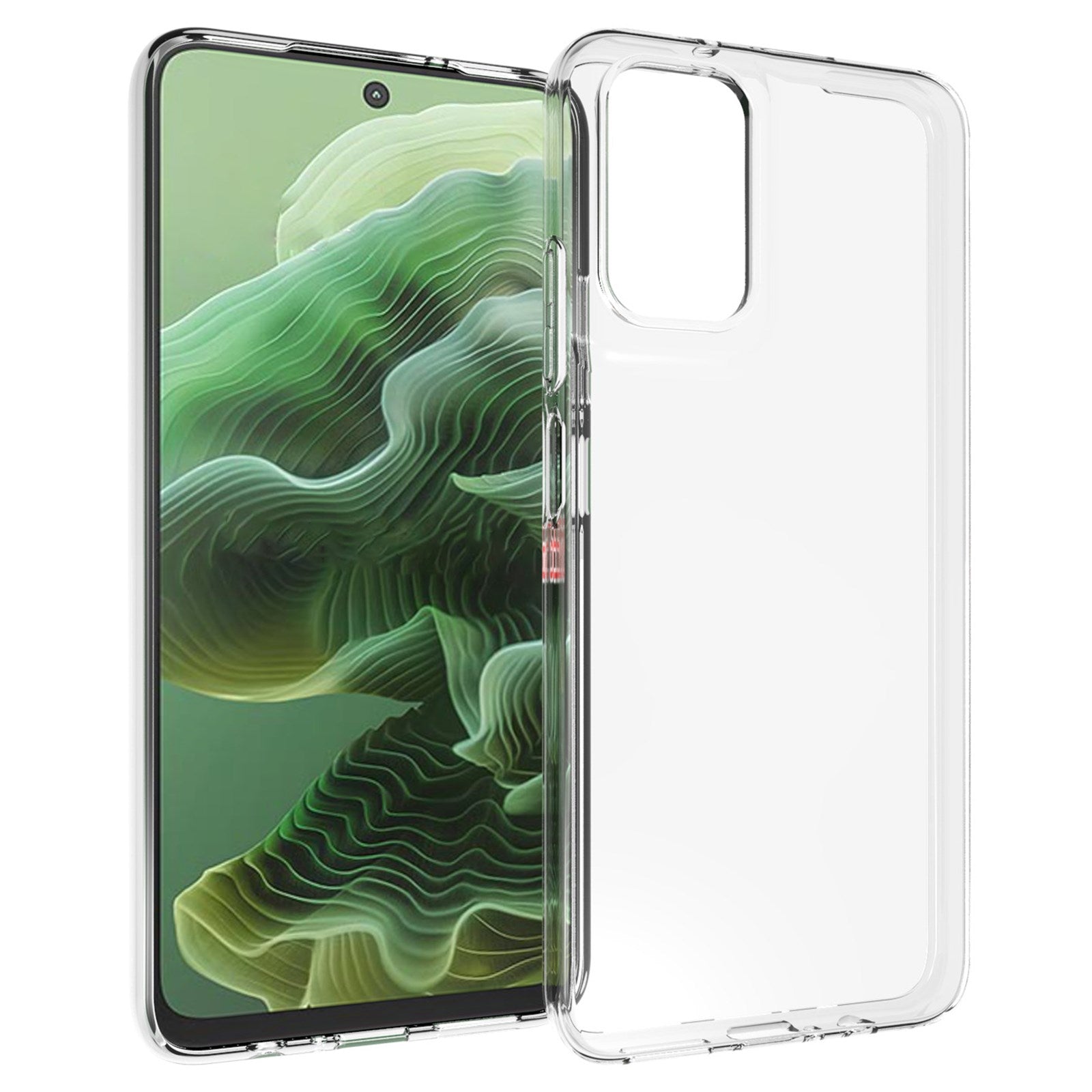 EIDERWOOD Motorola Moto G35 5G Fleksibel Plastik Cover - Gennemsigtig
