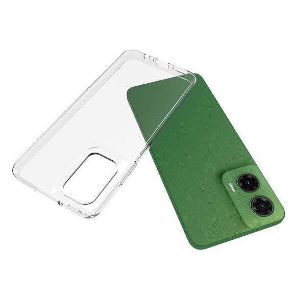 EIDERWOOD Motorola Moto G35 5G Fleksibel Plastik Cover - Gennemsigtig