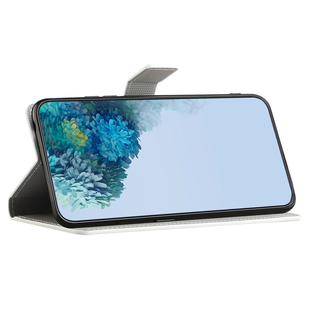 EIDERWOOD Motorola Moto G55 Flip Cover m. Kortholder og Ståfunktion - Blomster