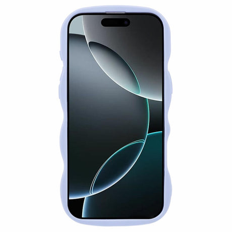 iPhone 16 Pro EIDERWOOD Fleksibelt Plastik Wavy Cover - Lilla