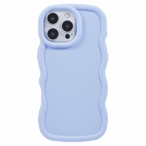 iPhone 16 Pro EIDERWOOD Fleksibelt Plastik Wavy Cover - Lilla