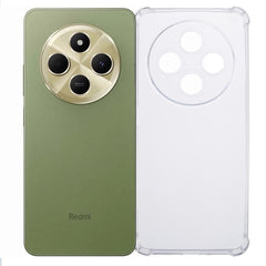 EIDERWOOD Xiaomi Redmi 14C / Poco C75 Plastik Cover m. Stødabsorberende Hjørner - Gennemsigtig