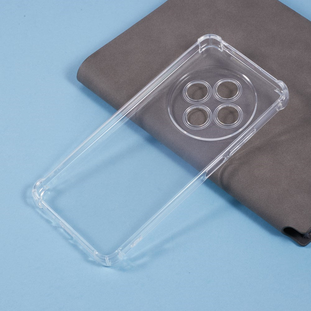 EIDERWOOD Xiaomi Redmi 14C / Poco C75 Plastik Cover m. Stødabsorberende Hjørner - Gennemsigtig