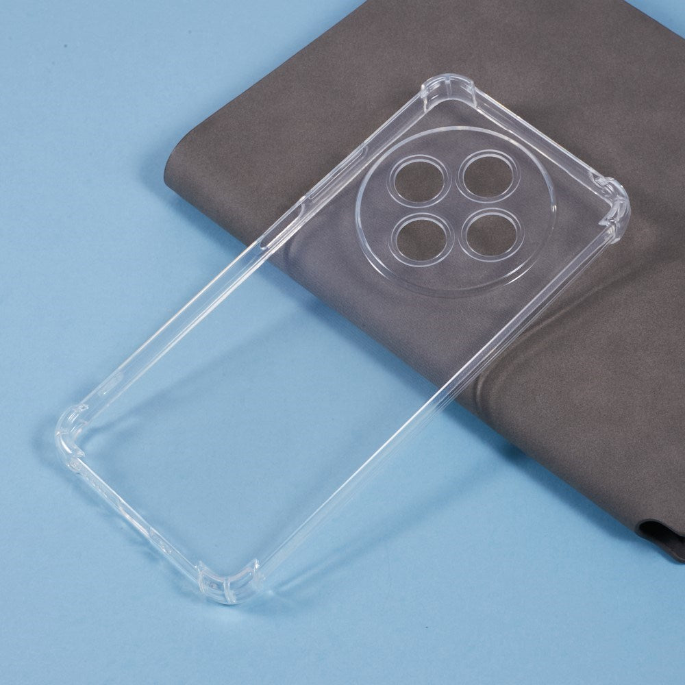 EIDERWOOD Xiaomi Redmi 14C / Poco C75 Plastik Cover m. Stødabsorberende Hjørner - Gennemsigtig