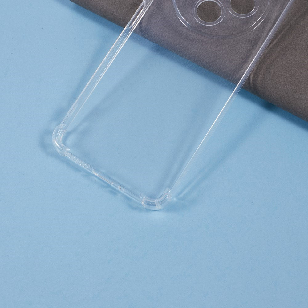 EIDERWOOD Xiaomi Redmi 14C / Poco C75 Plastik Cover m. Stødabsorberende Hjørner - Gennemsigtig