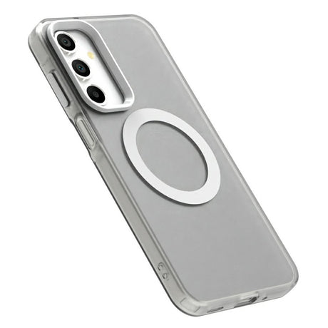 EIDERWOOD Samsung Galaxy A16 (4G/5G) Hybrid Plast Cover - MagSafe Kompatibel - Gennemsigtig / Hvid