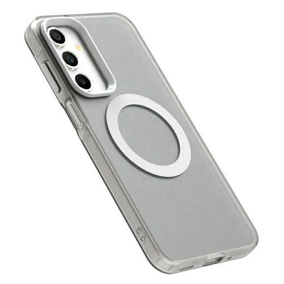 EIDERWOOD Samsung Galaxy A16 (4G/5G) Hybrid Plast Cover - MagSafe Kompatibel - Gennemsigtig / Hvid