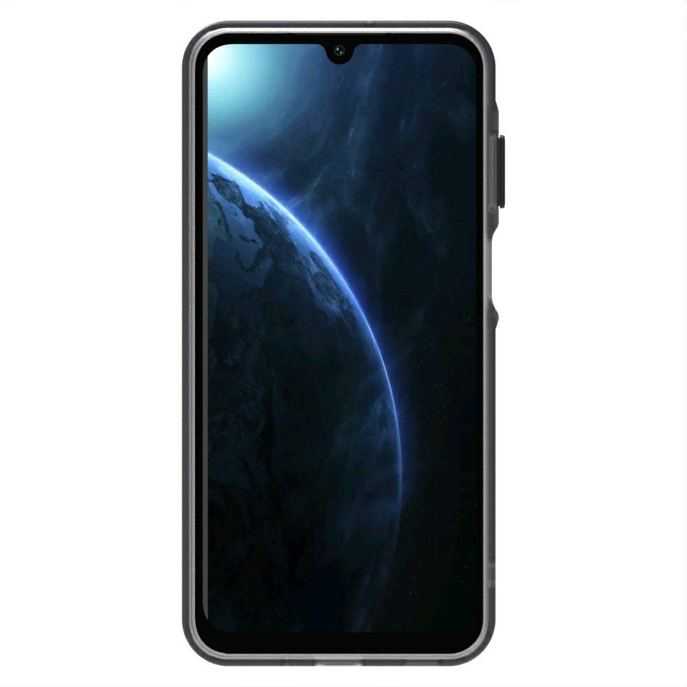 EIDERWOOD Samsung Galaxy A16 (4G/5G) Hybrid Plast Cover - MagSafe Kompatibel - Gennemsigtig / Sort