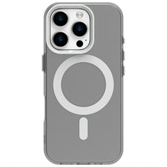 EIDERWOOD iPhone 16 Pro Hybrid Plast Cover - MagSafe Kompatibel - Gennemsigtig / Hvid