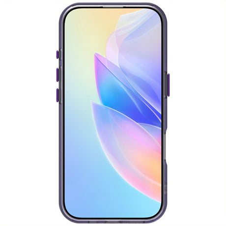 EIDERWOOD iPhone 16 Pro Max Hybrid Plast Cover - MagSafe Kompatibel - Gennemsigtig / Lilla