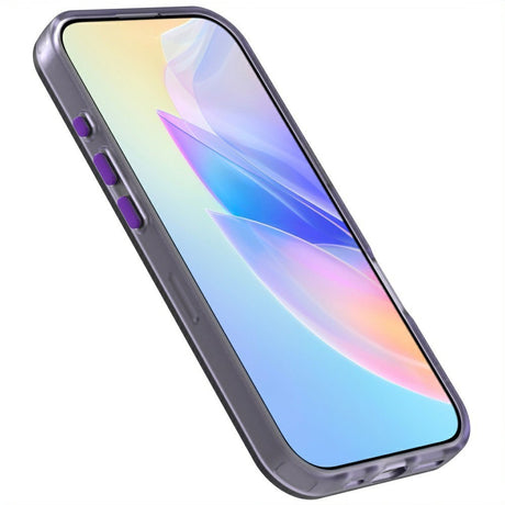 EIDERWOOD iPhone 16 Pro Max Hybrid Plast Cover - MagSafe Kompatibel - Gennemsigtig / Lilla