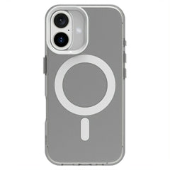 EIDERWOOD iPhone 16 Hybrid Plast Cover - MagSafe Kompatibel - Gennemsigtig / Hvid